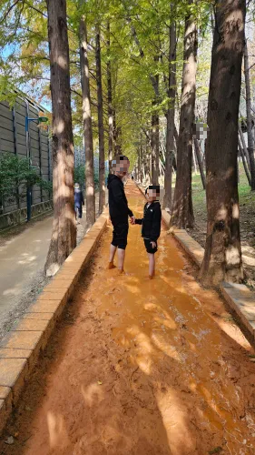 부산 화명동 맨발걷기