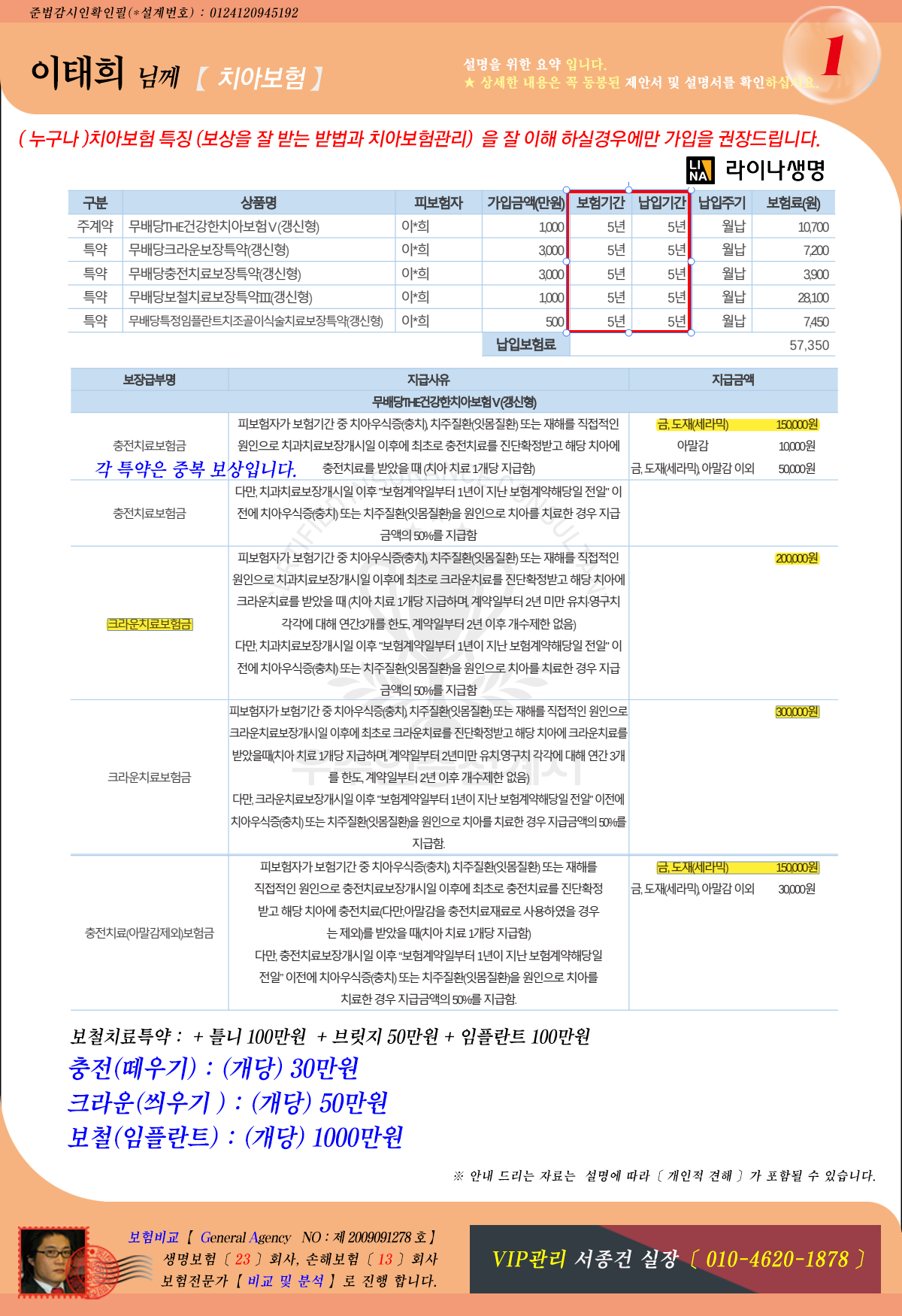 치아보험설계