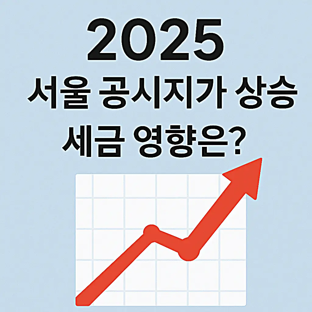 2025 서울 공시지가 상승, 세금 영향은?