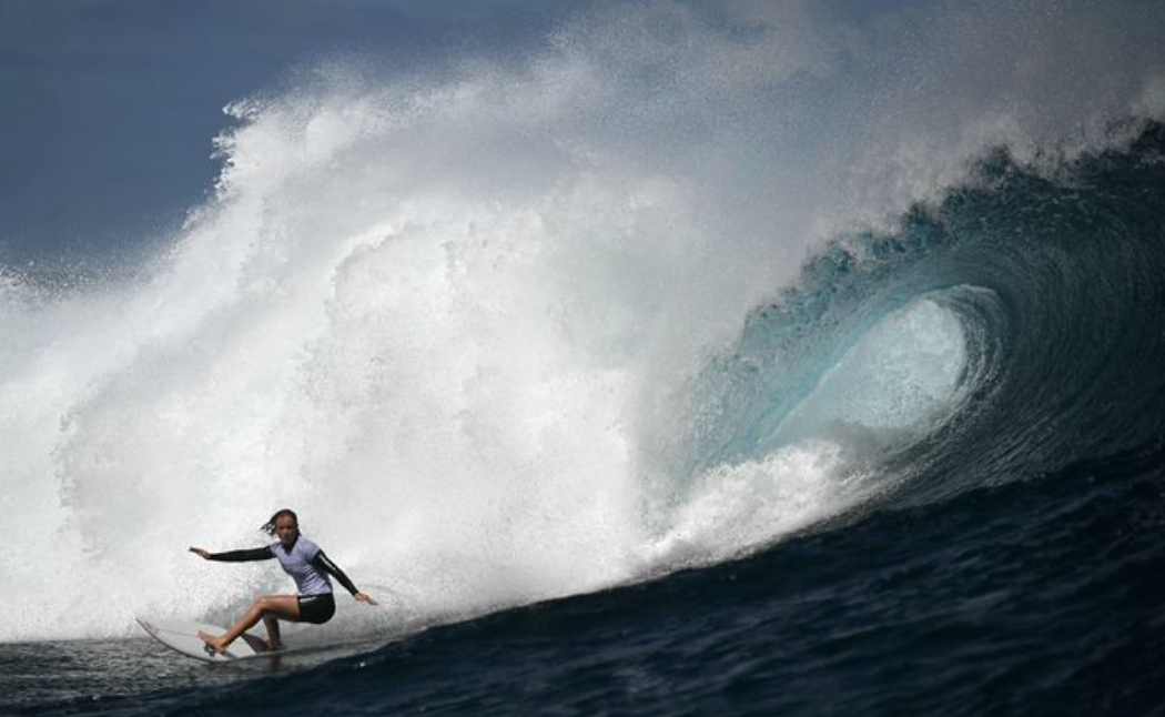 파리올림픽 타히티 서핑경기