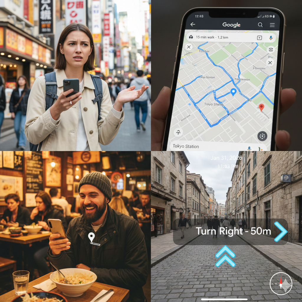 길치도 현지인처럼! 구글 맵(Google Maps) 200% 활용하는 숨은 비법 총정리