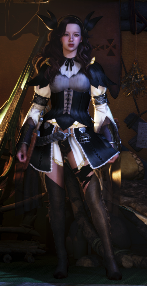 몬스터헌터와일즈-덧입기-연말파티룩