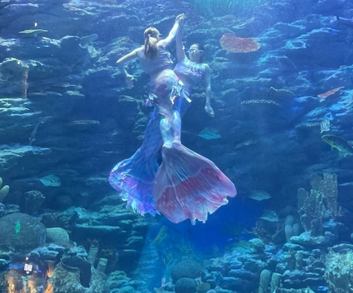 부산아쿠아리움-인어공주공연