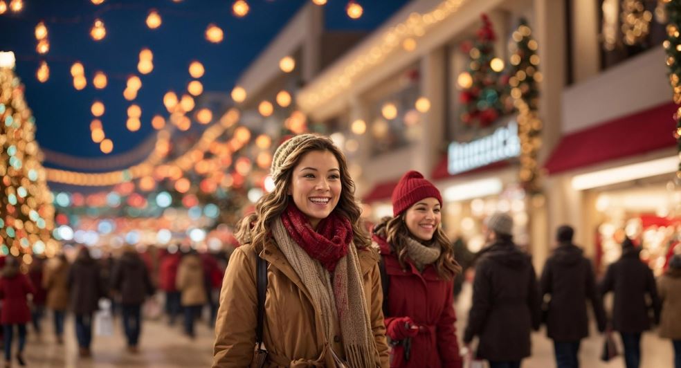 크리스마스 패션 스타일 예시 사진