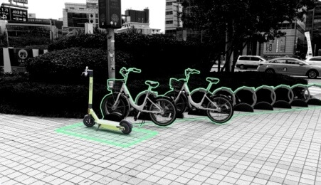 지쿠터 자전거 주차대 주차