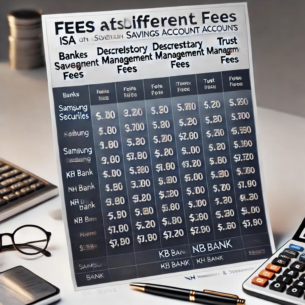 isa 수수료 비교