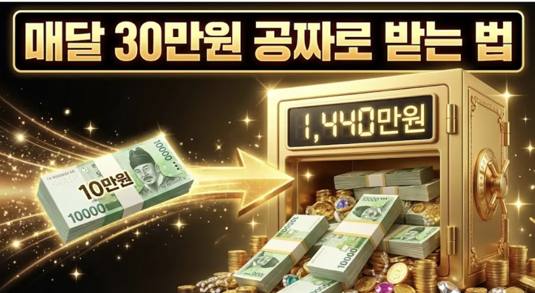 2026년 청년내일저축계좌 가입조건 및 신청기간, 월 10만원으로 1440만원 만들기