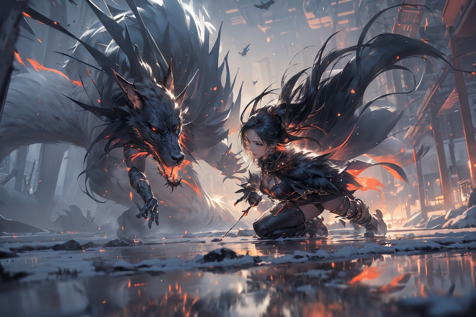 AI 그림 - 판타지