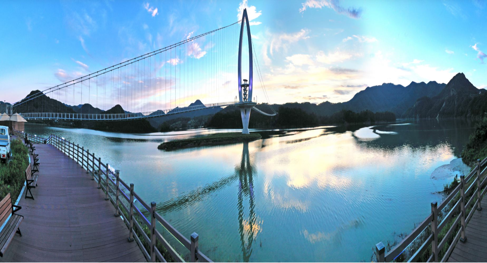 옥정호 출렁다리