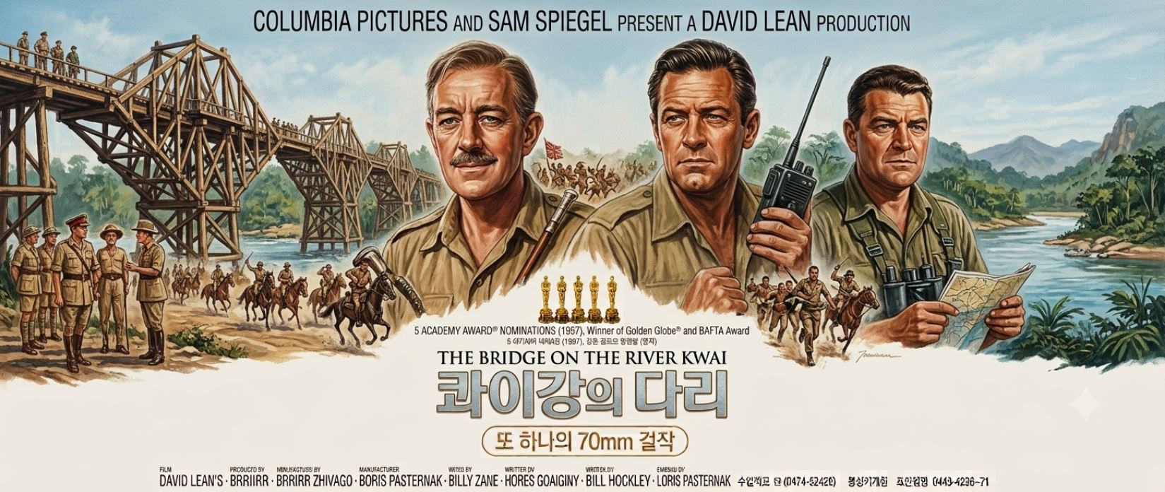 콰이강의 다리 영화 포스터