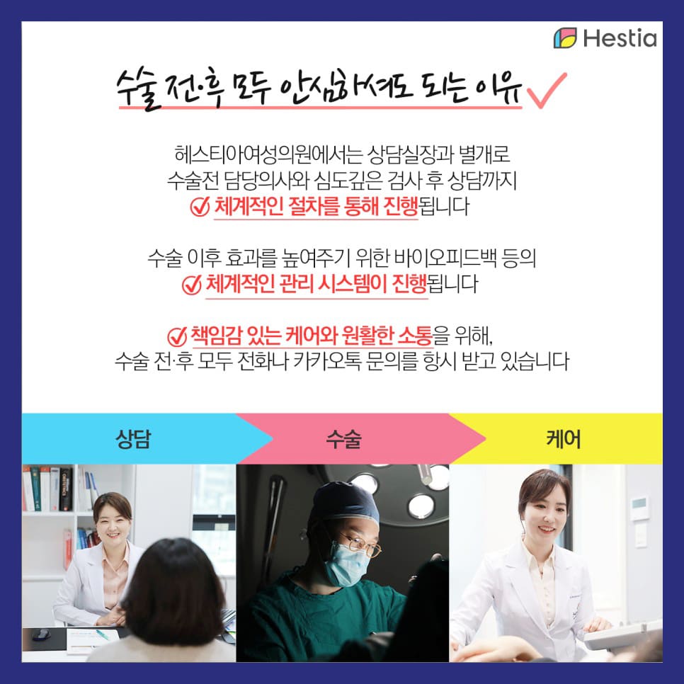 질타이트닝 질이완증 수술 전후 안심해도 되는 이유