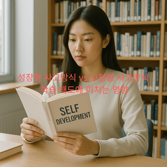 성장형 사고방식, 고정형 사고방식, 학습 심리학, 캐롤 드웩, 공부 마인드셋, 교육 심리, 자기효능감, 피드백 수용법, 실패 극복, 학습 동기