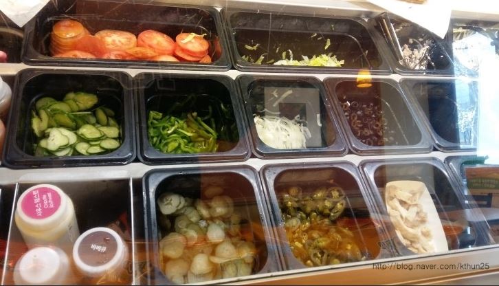 서브웨이 꿀조합 단골 추천