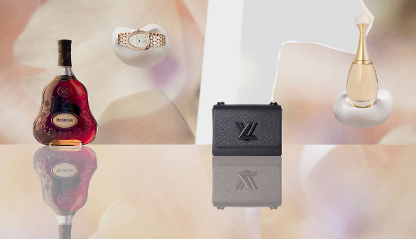 lvmh 브랜드 제품들 이미지