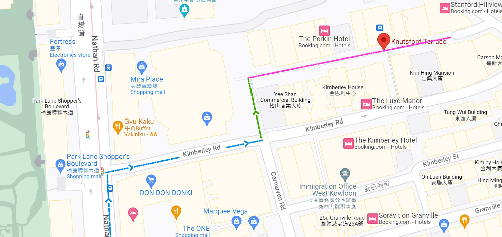 홍콩여행 구글맵