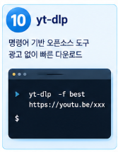yt-dlp 도구 안내