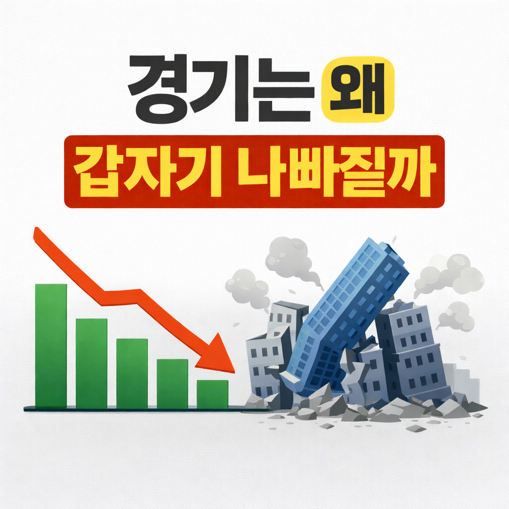 경제는 왜 갑자기 무너지는 것처럼 보일까