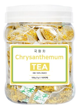 티타임 국화차 삼각티백, 100개