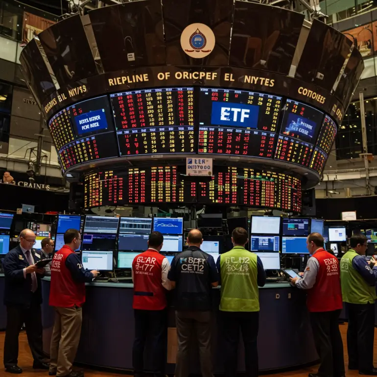 주식 시장 트레이더들의 모습