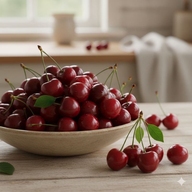 체리의 멜라토닌 효능