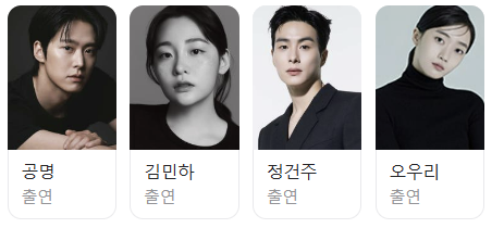 출연진들 얼굴이 나와있는 이미지