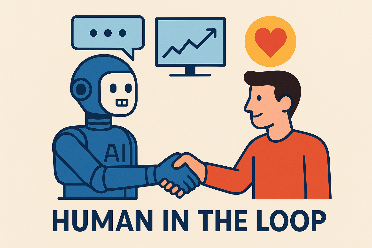 기술과 인간의 협력 – Human in the Loop의 상징