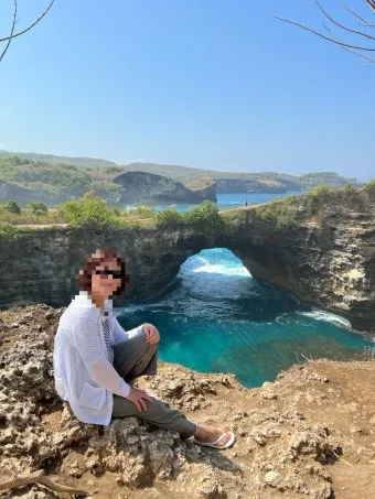 발리 브로큰 비치 Broken Beach 파도와 바람이 만든 천연 아치_28