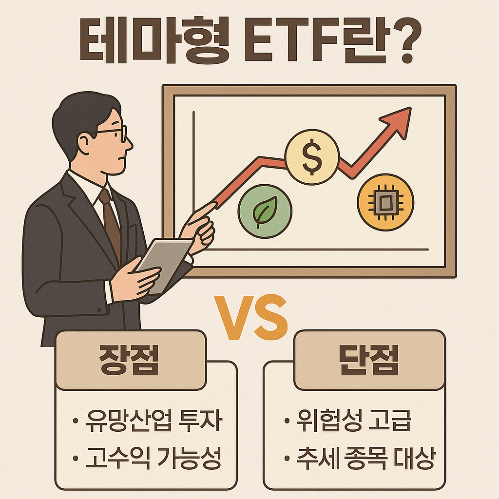 테마형 ETF 관련 이미지