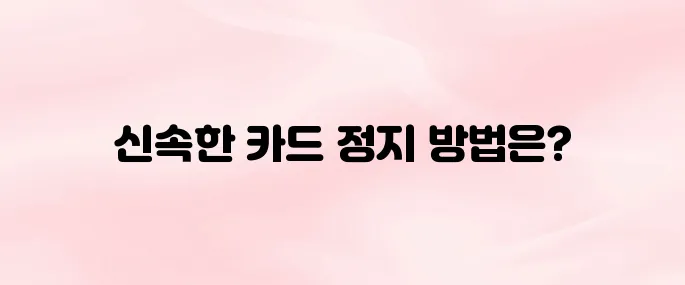 농협카드 분실신고 전화번호 및 즉시 정지 방법 총정리 (24시간 대응)