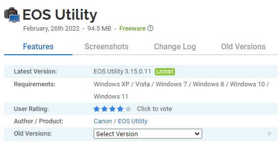 EOS-Utility