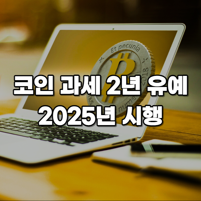 코인 과세 2년 유예 확정