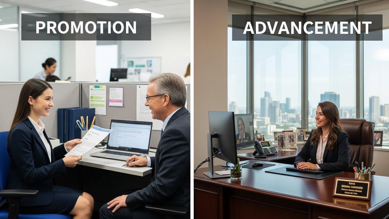 승진 승격 차이