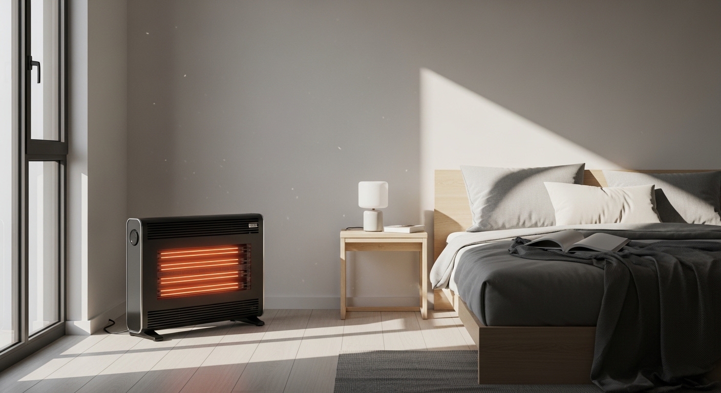 건조한 침실 환경이 아침 갈증에 영향을 주는 모습