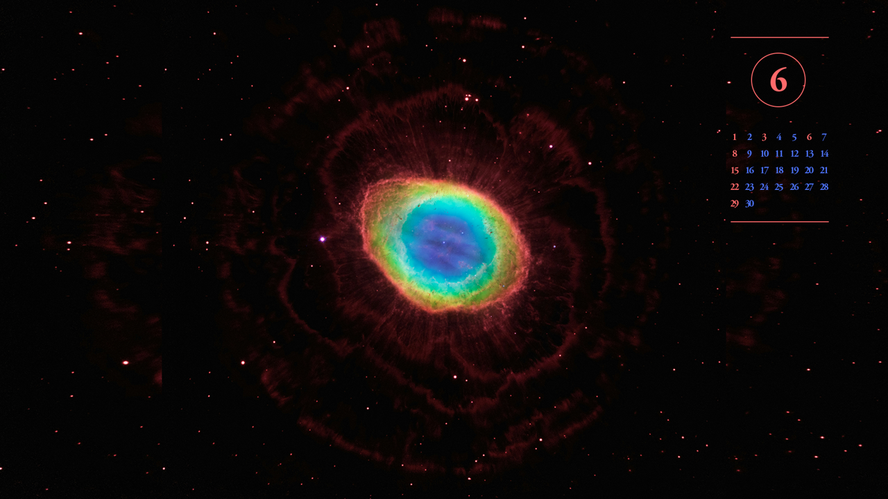 09 고리 성운 A - 2025년6월 노트북배경화면