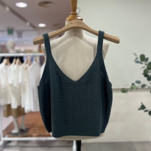 핏앤톤 데일리 뷔스티에 니트조끼 FTAVT1016