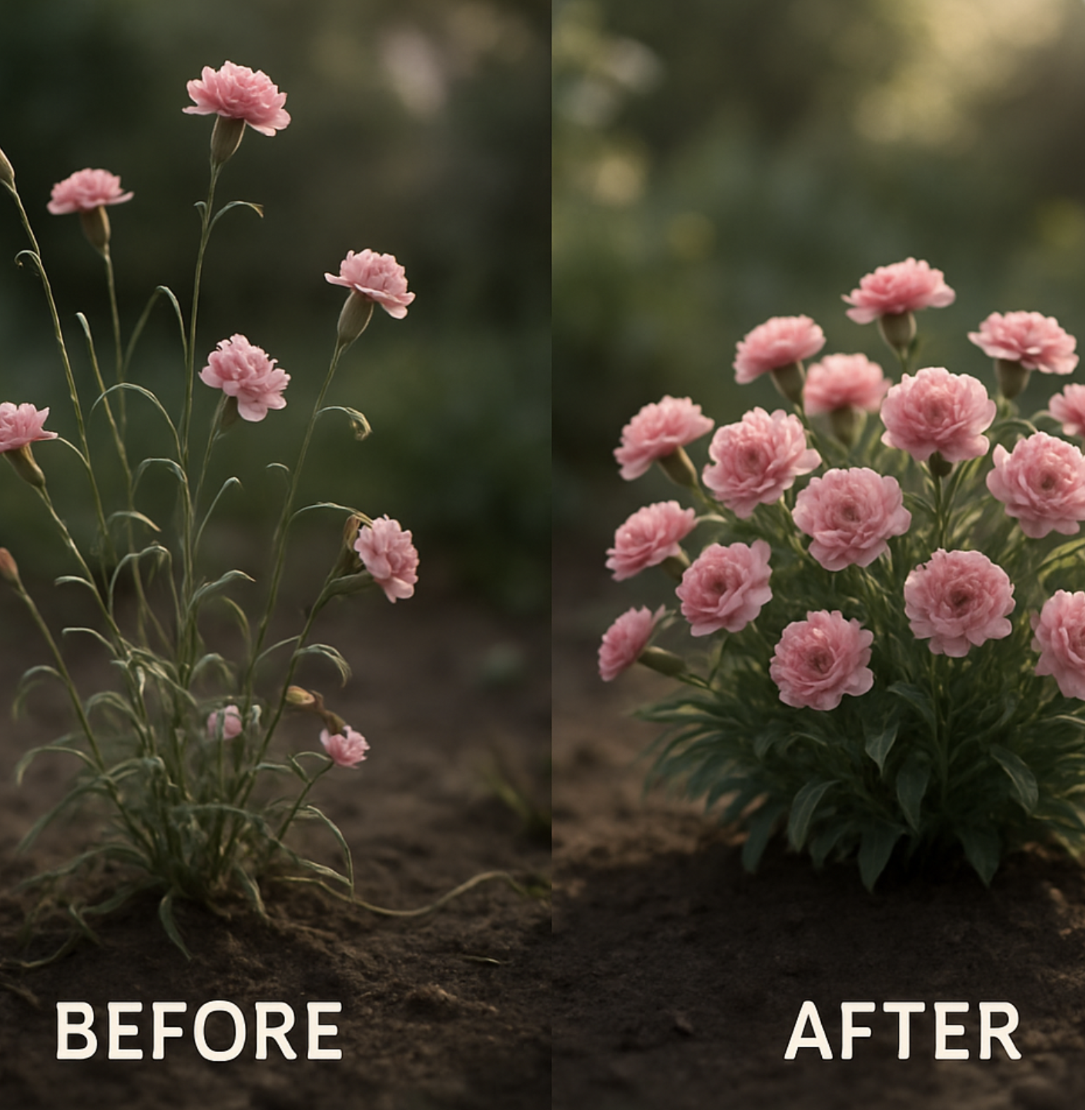 풍성한 꽃밭을 위한 작은 용기, 순지르기