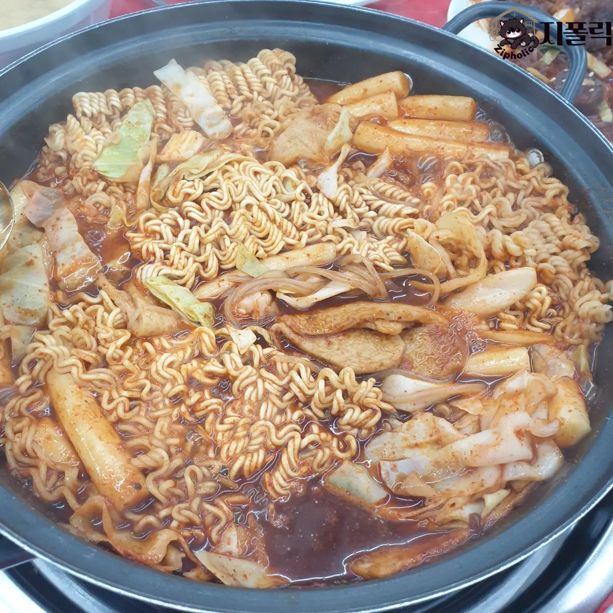 즉석떡볶이-냄비