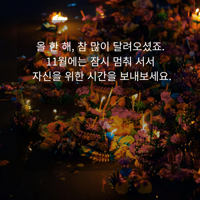 11월 인사말 문구 이미지 가을 겨울 인사글 모음집