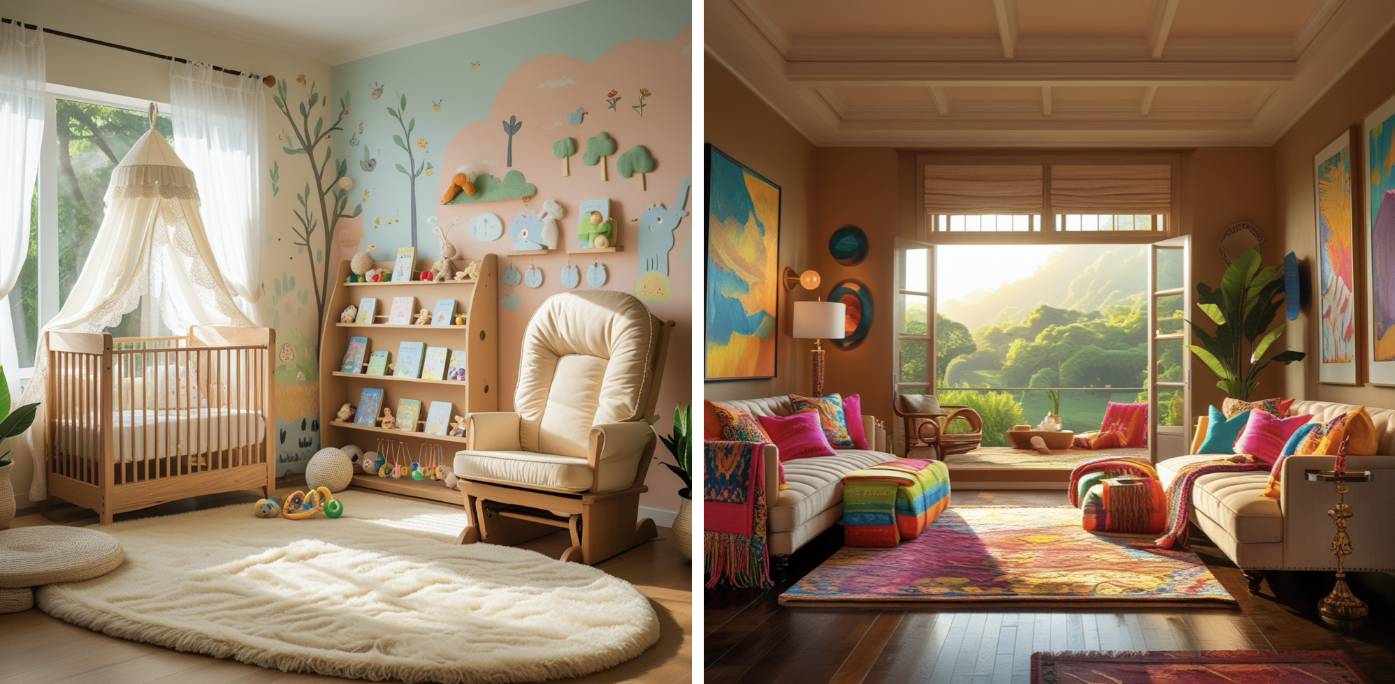 아이의 성격에 맞는 색상 선택