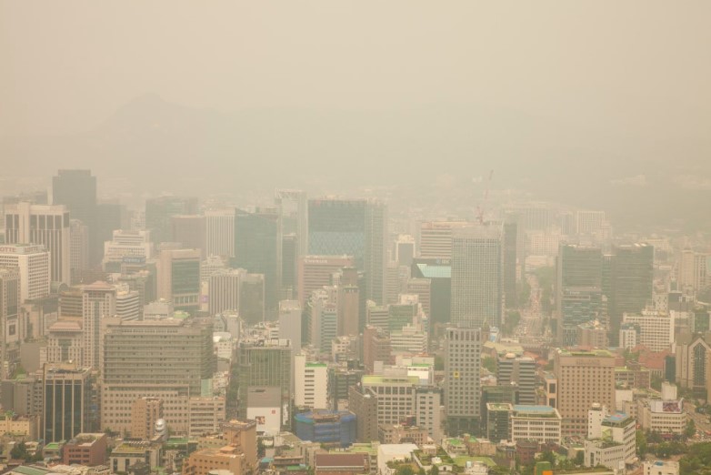 황사와 미세먼지의 원인-미세먼지