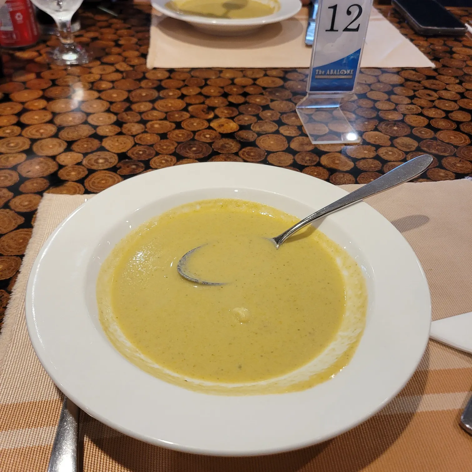 건강식 야채크림 수프