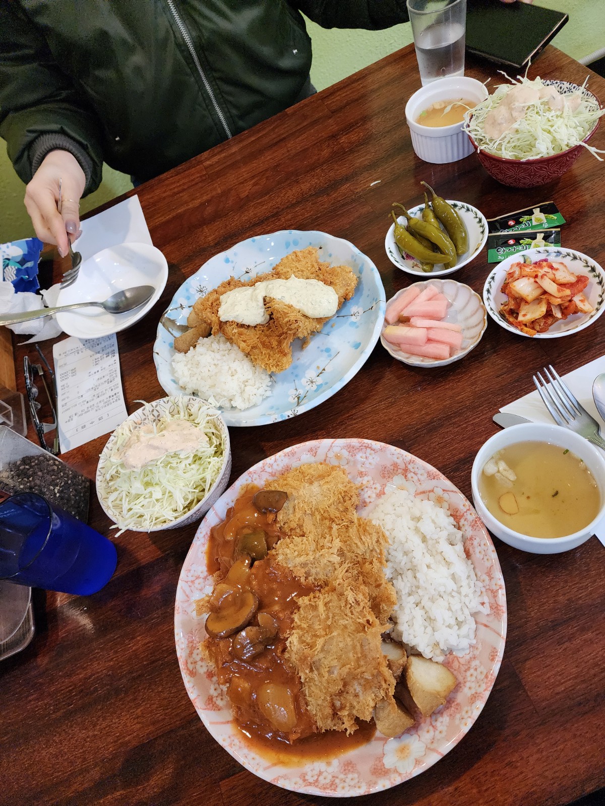 돈가스와 생선가스