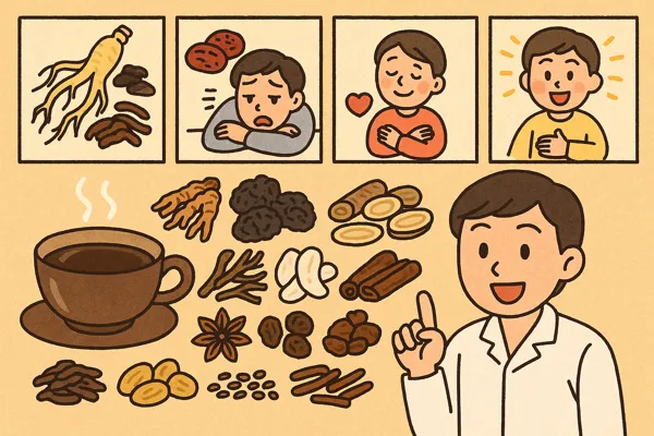 쌍화차 재료 구성과 약재별 효능13