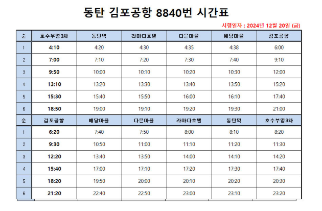 8840번 버스