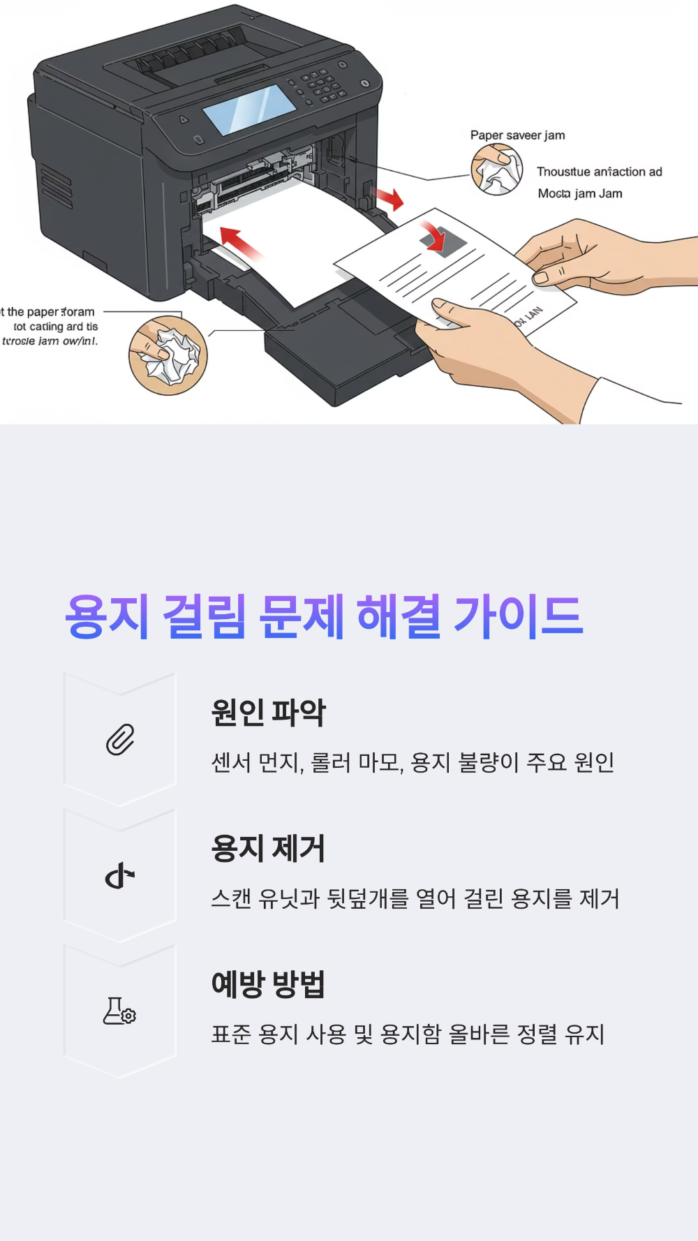 가정용 복합기 고장? 이 7단계 자가진단만 해보면 90%는 해결됩니다