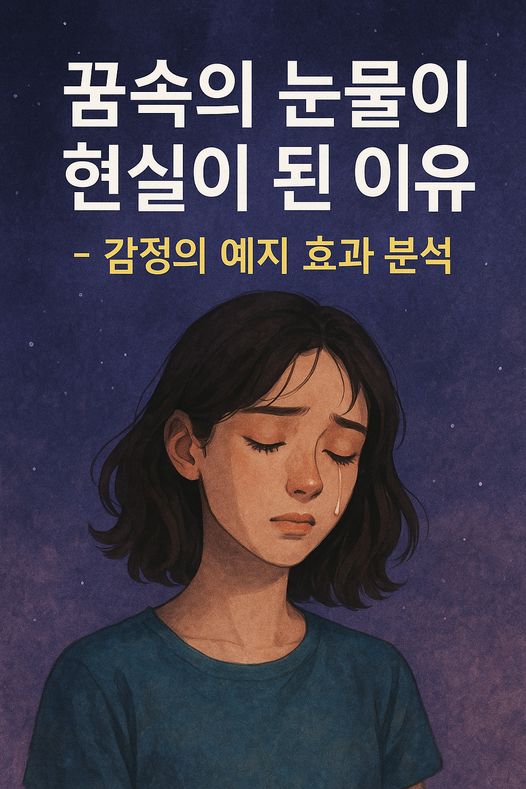 꿈속의 눈물이 현실이 된 이유
