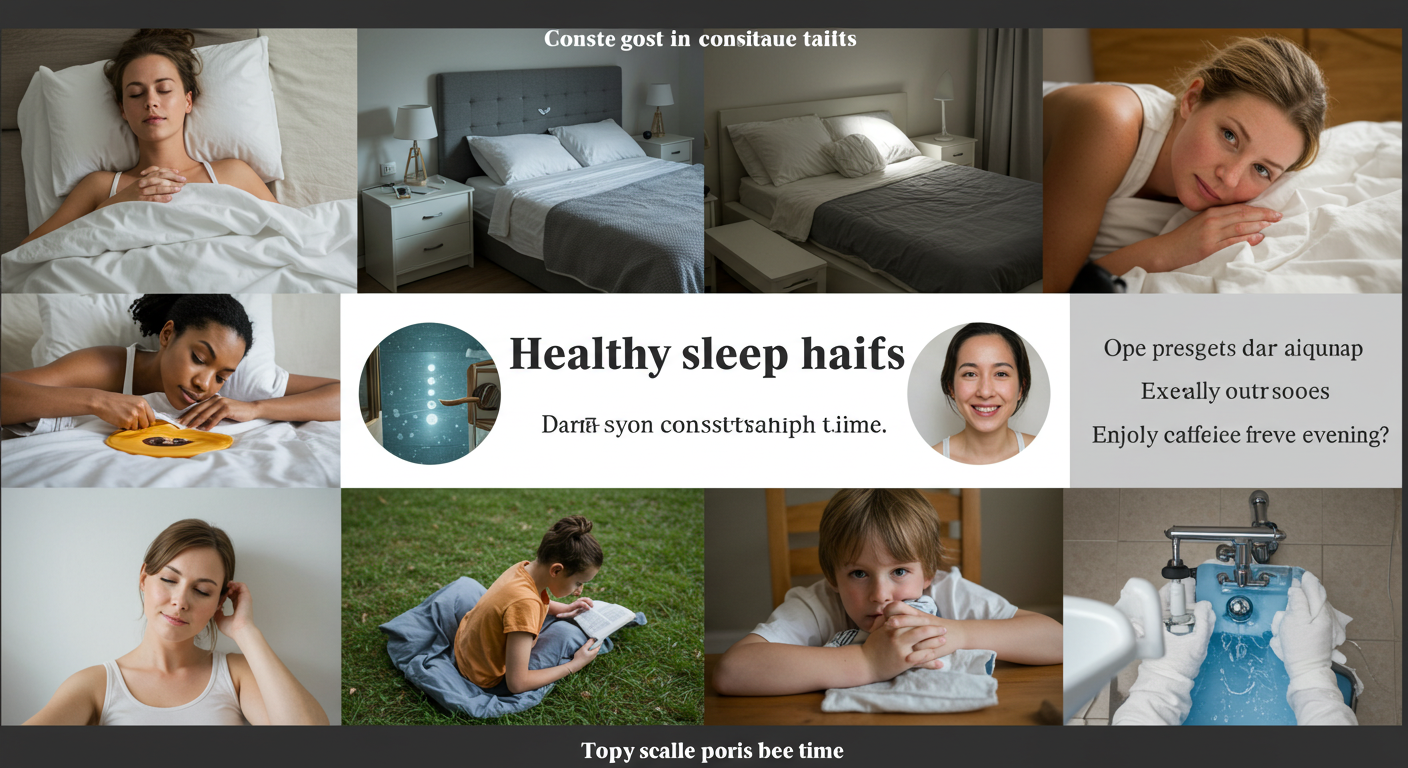 매일 같은 시간에 자고 일어나기 