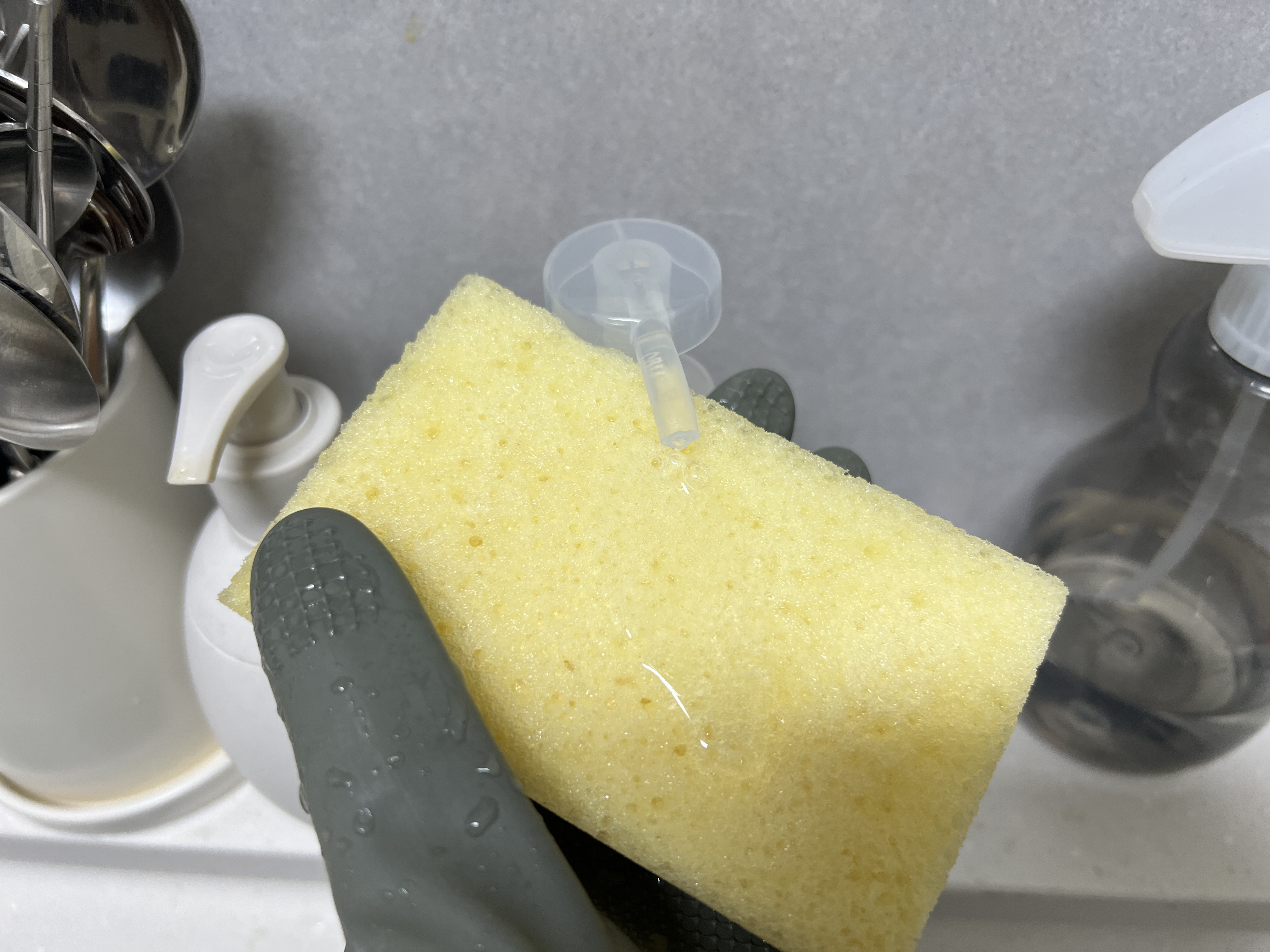 주방 수세미 스폰지대디 후기