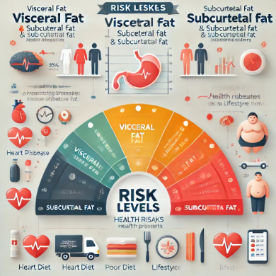 비만 유형별 위험도 비교에 관한 사진