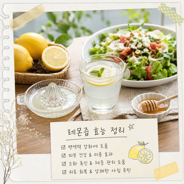 레몬즙 효능